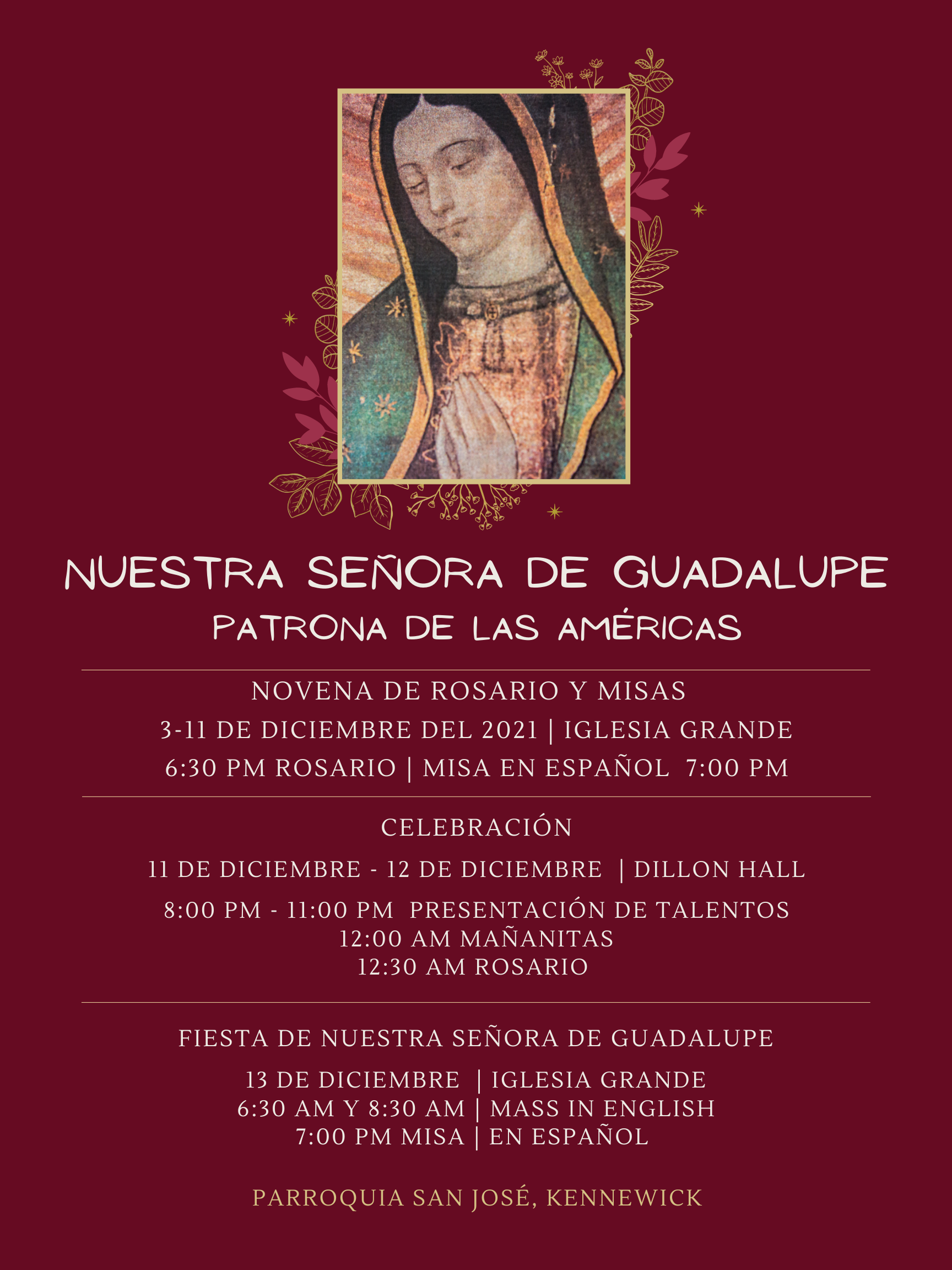 Nuestra Señora De Guadalupe 2021- final